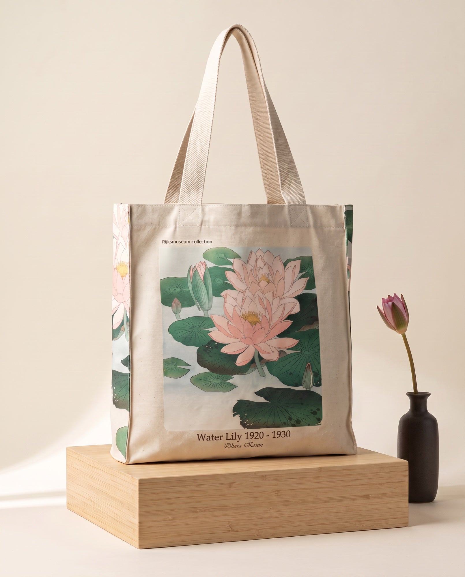 ohara-koson-water-lily-tote-bag Hero
